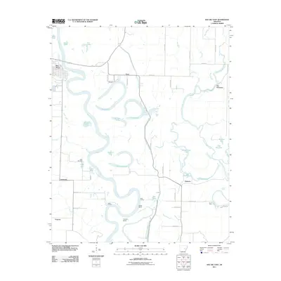 2011 Map of Des Arc East, 2011 Print