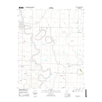 2014 Map of Des Arc East, 2014 Print