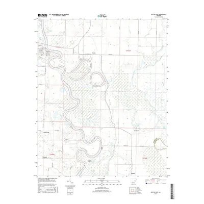 2017 Map of Des Arc East, 2017 Print
