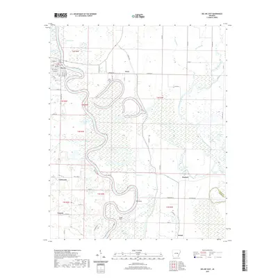 2020 Map of Des Arc East, 2020 Print