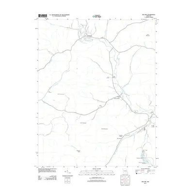 2011 Map of Des Arc, 2011 Print