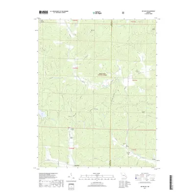 2017 Map of Des Arc NE, 2017 Print