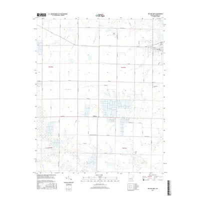 2017 Map of Des Arc West, 2017 Print