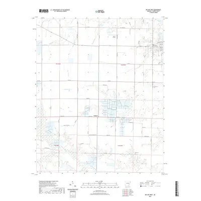 2020 Map of Des Arc West, 2020 Print