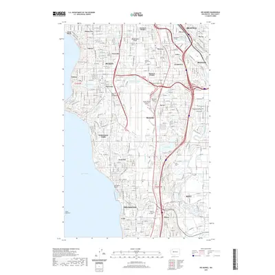 2020 Map of Des Moines, 2020 Print