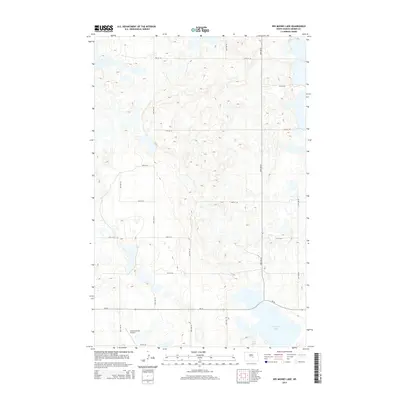 2014 Map of Des Moines Lake, 2014 Print