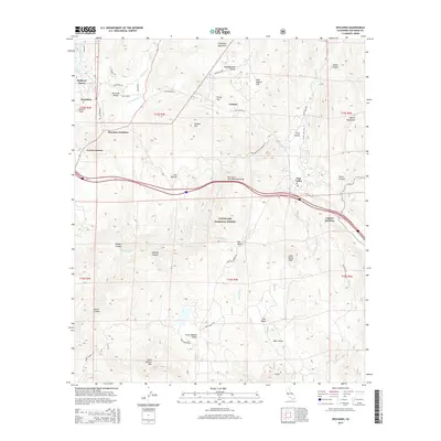 2015 Map of Descanso, 2015 Print