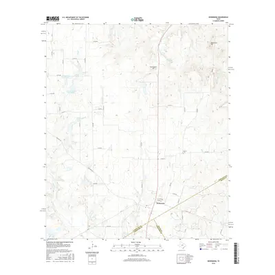 2016 Map of Desdemona, 2016 Print