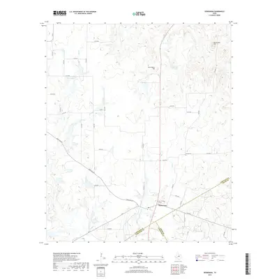 2019 Map of Desdemona, 2019 Print