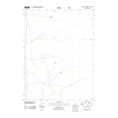 2011 Map of Deseret Peak West, 2011 Print