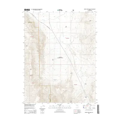 2014 Map of Desert Creek Ranch, 2014 Print