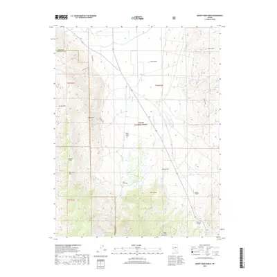 2018 Map of Desert Creek Ranch, 2018 Print