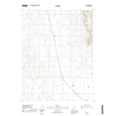 2020 Map of Desert, 2020 Print