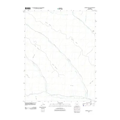 2010 Map of Desert Gulch, 2010 Print