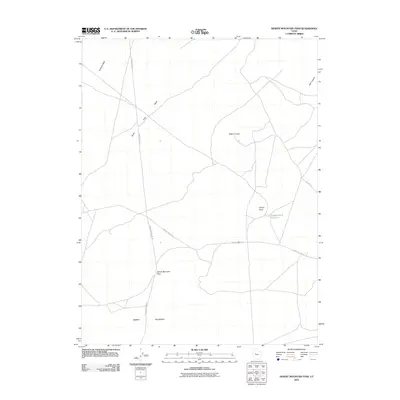 2010 Map of Desert Mountain Pass, 2010 Print