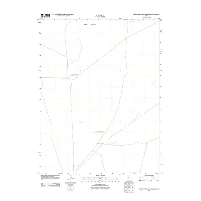 2010 Map of Desert Mountain Reservoir, 2010 Print