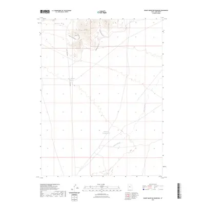 2023 Map of Desert Mountain Reservoir, 2023 Print