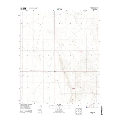 2013 Map of Desert NE, 2013 Print