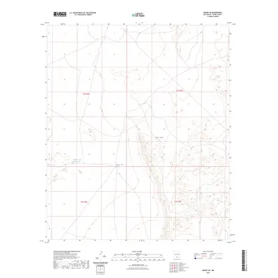 2023 Map of Desert NE, 2023 Print