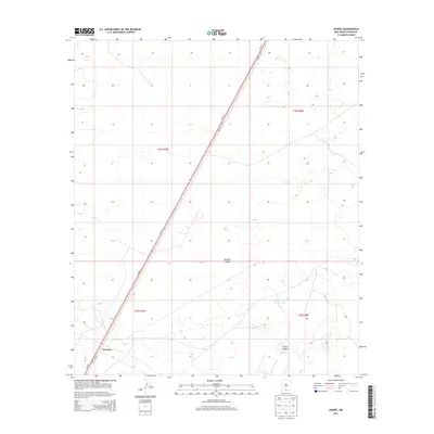 2013 Map of Desert, 2013 Print