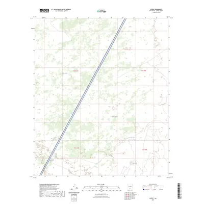 2023 Map of Desert, 2023 Print
