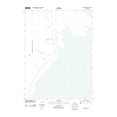2011 Map of Desert Peak, 2011 Print