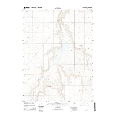 2014 Map of Desert Ranch, 2014 Print