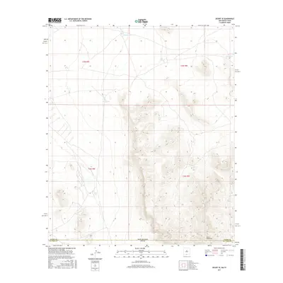 2017 Map of Desert SE, 2017 Print