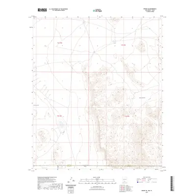 2023 Map of Desert SE, 2023 Print