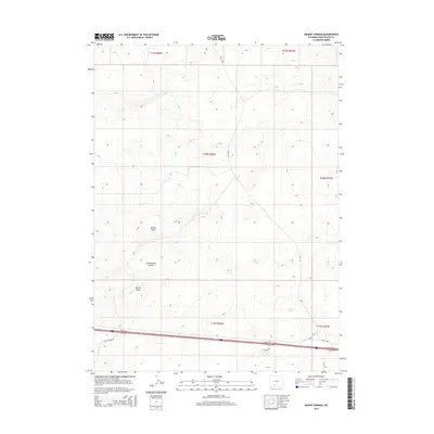 2015 Map of Desert Springs, 2015 Print