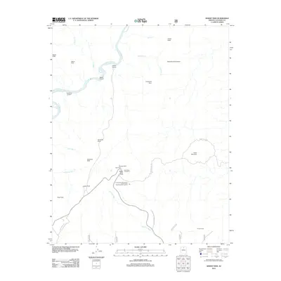 2012 Map of Desert View, 2012 Print