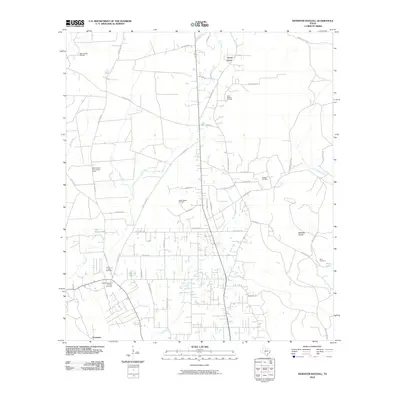 2010 Map of Deserter Baygall, 2010 Print