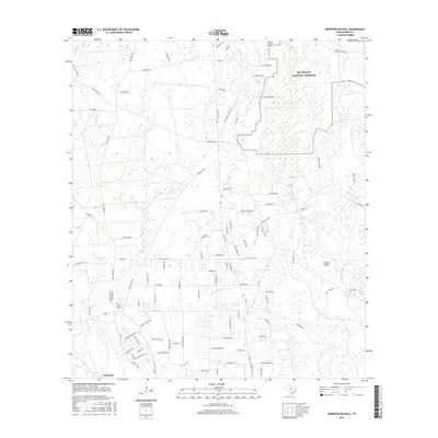 2016 Map of Deserter Baygall, 2016 Print
