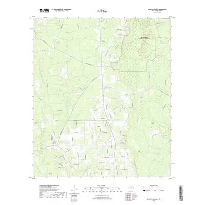 2019 Map of Deserter Baygall, 2019 Print