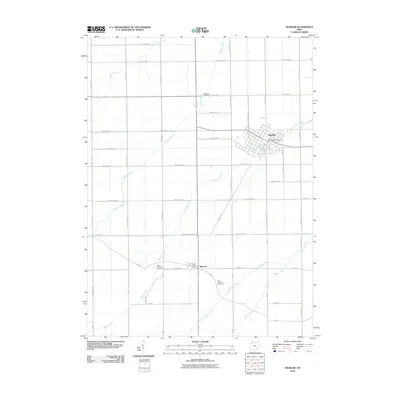 2010 Map of Deshler, 2010 Print