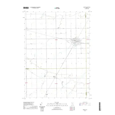 2019 Map of Deshler, 2019 Print