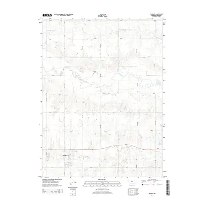 2014 Map of Deshler, 2014 Print