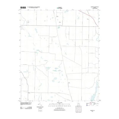 2011 Map of Desser, 2011 Print