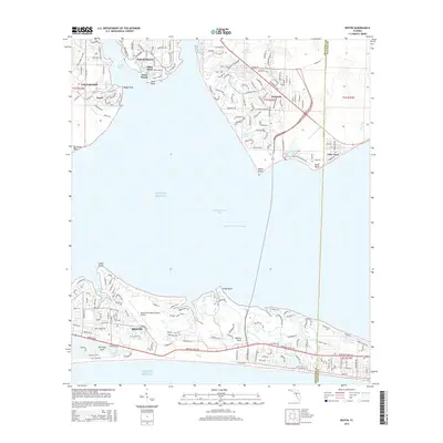 2015 Map of Destin, 2015 Print