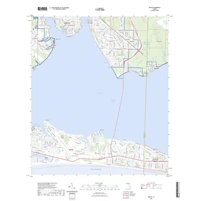 2024 Map of Destin, 2024 Print