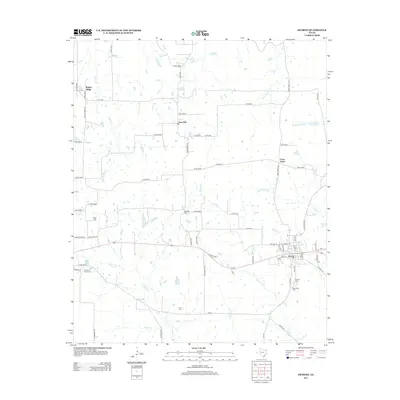 2013 Map of Detroit, 2013 Print