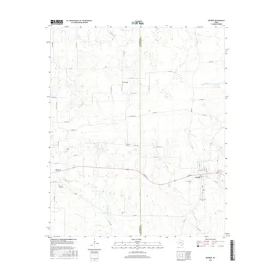 2016 Map of Detroit, 2016 Print