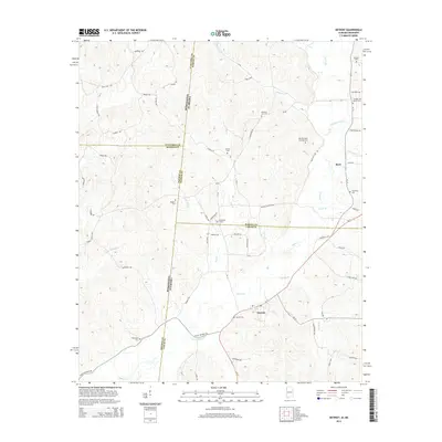 2014 Map of Detroit, 2014 Print