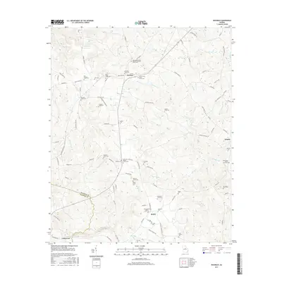 2017 Map of Devereux, 2017 Print