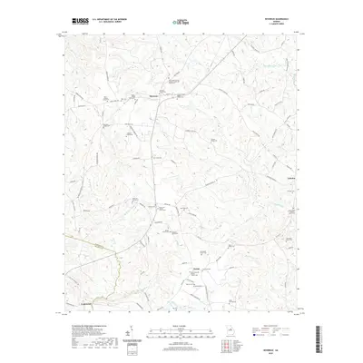 2020 Map of Devereux, 2020 Print