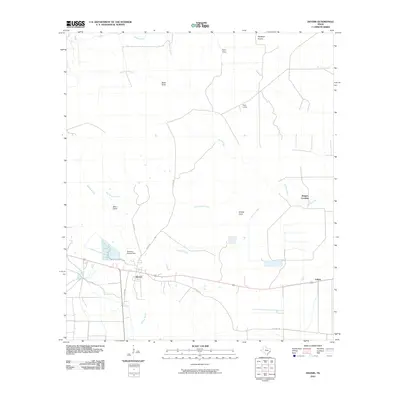 2010 Map of Devers, 2010 Print