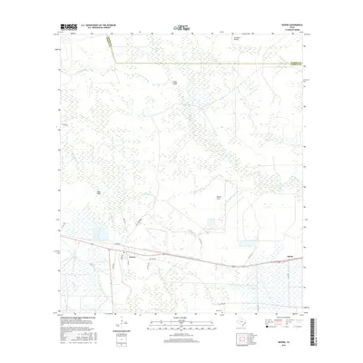 2016 Map of Devers, 2016 Print
