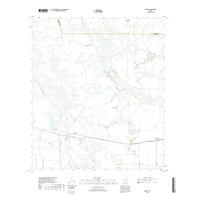 2019 Map of Devers, 2019 Print