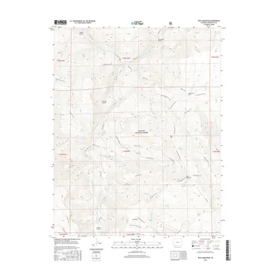 2016 Map of Devil Mountain, 2016 Print
