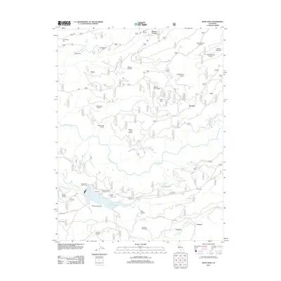 2012 Map of Devil Peak, 2012 Print